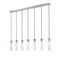 Z-Lite Beau Linear Chandelier, 7-Light, 4.75 In.W x 54 In.L x 12.75 In.H, Brushed Nickel/Clear 740P-7L-BN - alternate 8